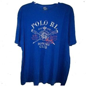 Royal blue short sleeve Polo t-shirt